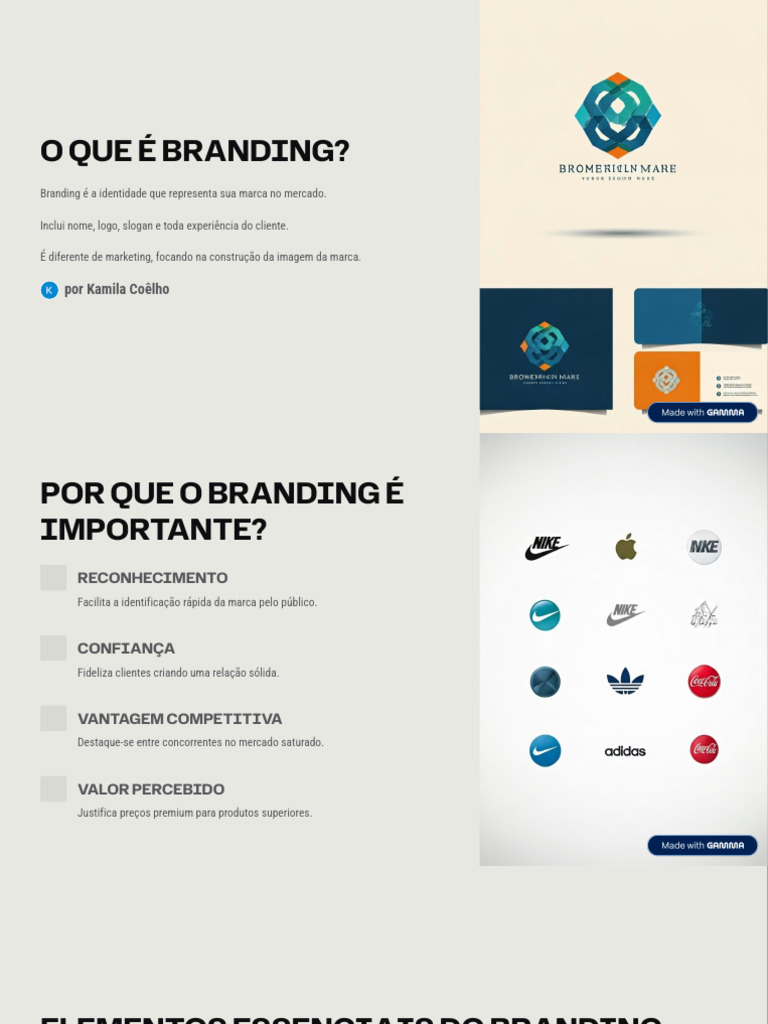 Apresentação - Branding | PDF | Marca | Gestão de marcas