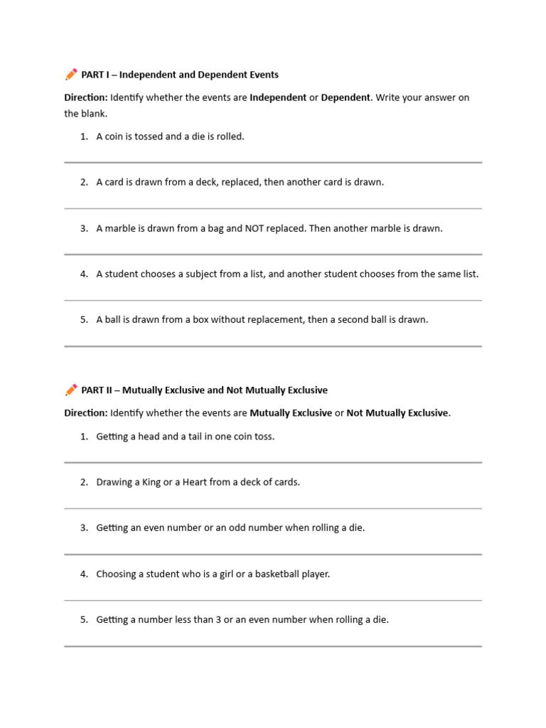Activities | PDF