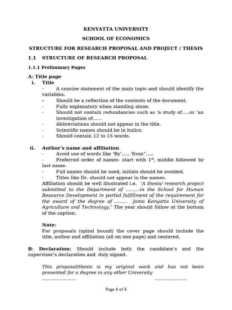 Structure For Research Proposal | PDF | Citation | Paragraph