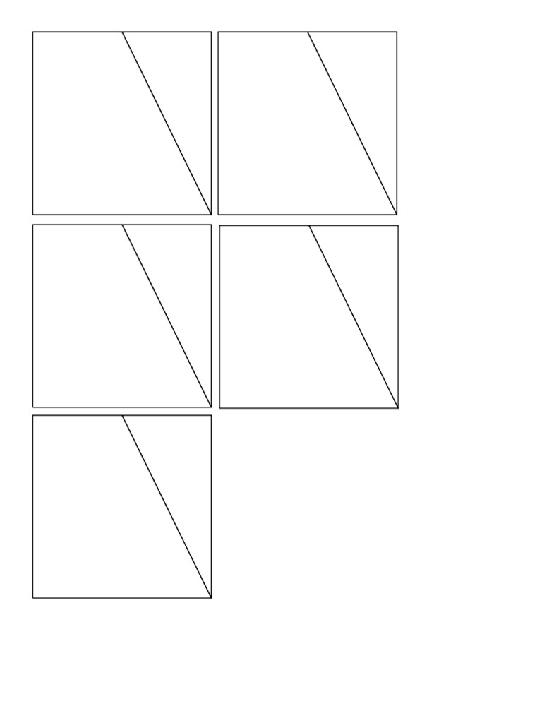 01RichardFive Squares Puzzles Black Line | PDF