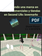 Recorriendo Una Marca en Centros Comerciales y Tiendas en Second Life: Lovemarks