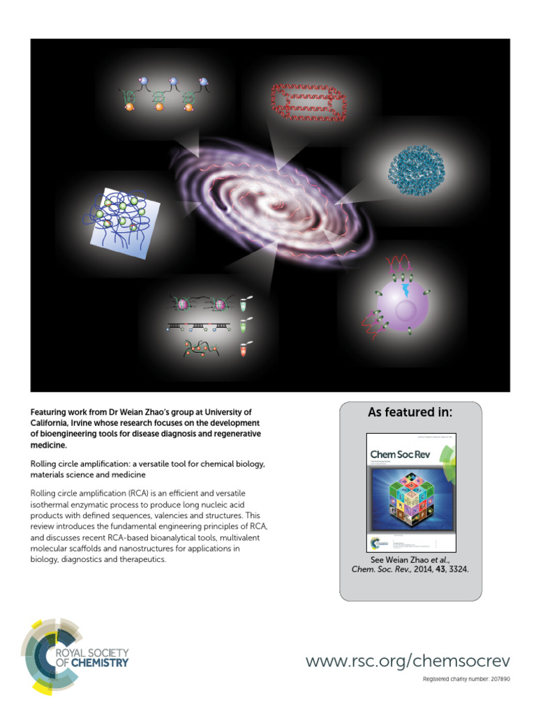 Rolling Circle Amplification A Versatile Tool | PDF | Polymerase Chain ...