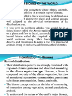 Major Biomes of The World