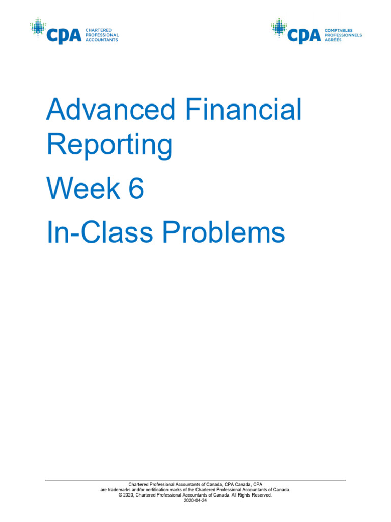 Prep-AFR-W06 ICPS I | PDF | Fund Accounting | Expense