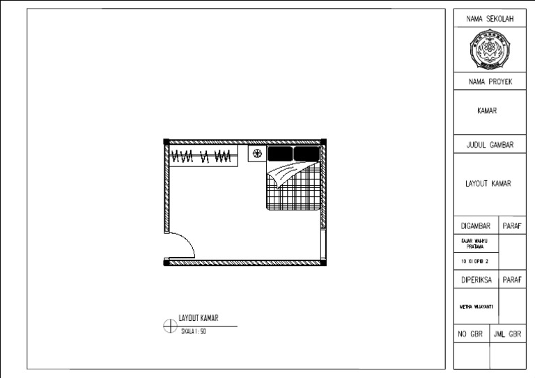 Layout Kamar | PDF
