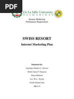 SWISS RESORT (Internet Mktg. Plan) -Angel