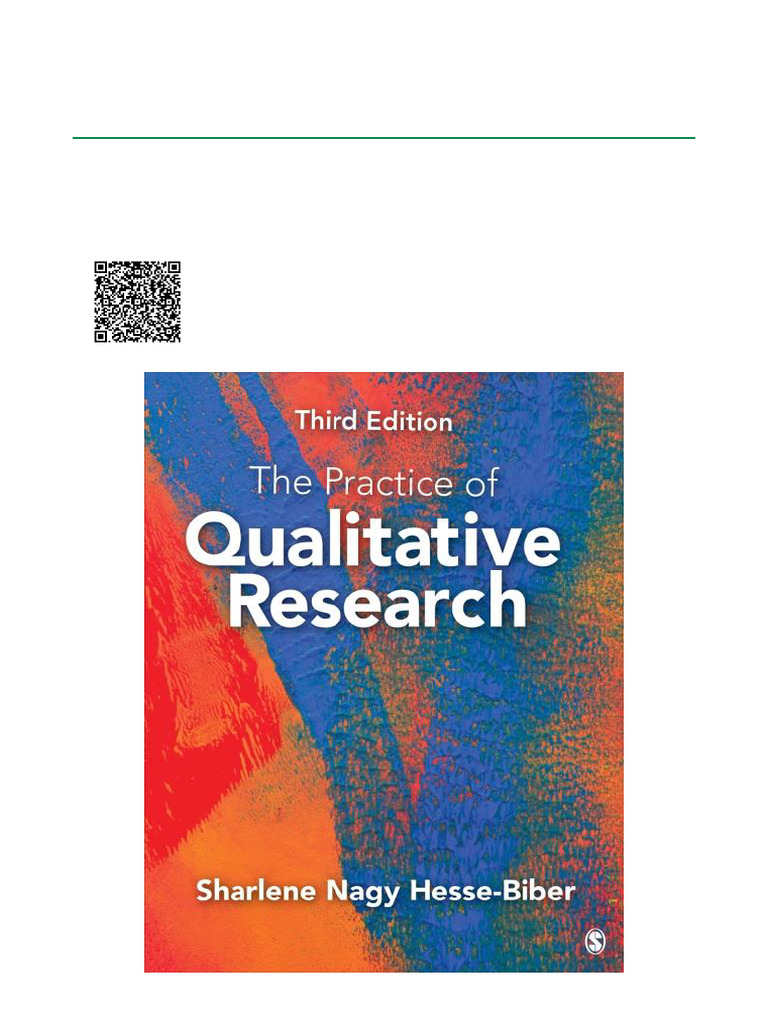 The Practice of Qualitative Research Engaging Students in The Research ...