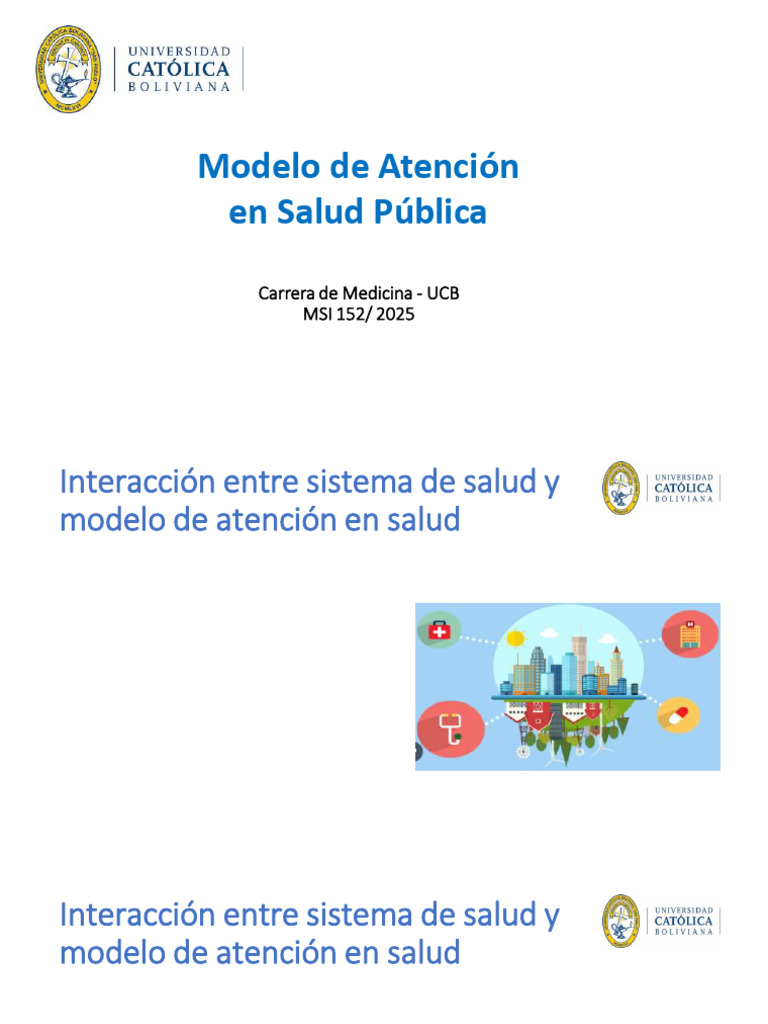 Modelo de Atencion en Salud | PDF | Cuidado de la salud | Hospital