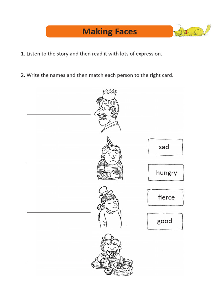 Making Faces - WS | PDF