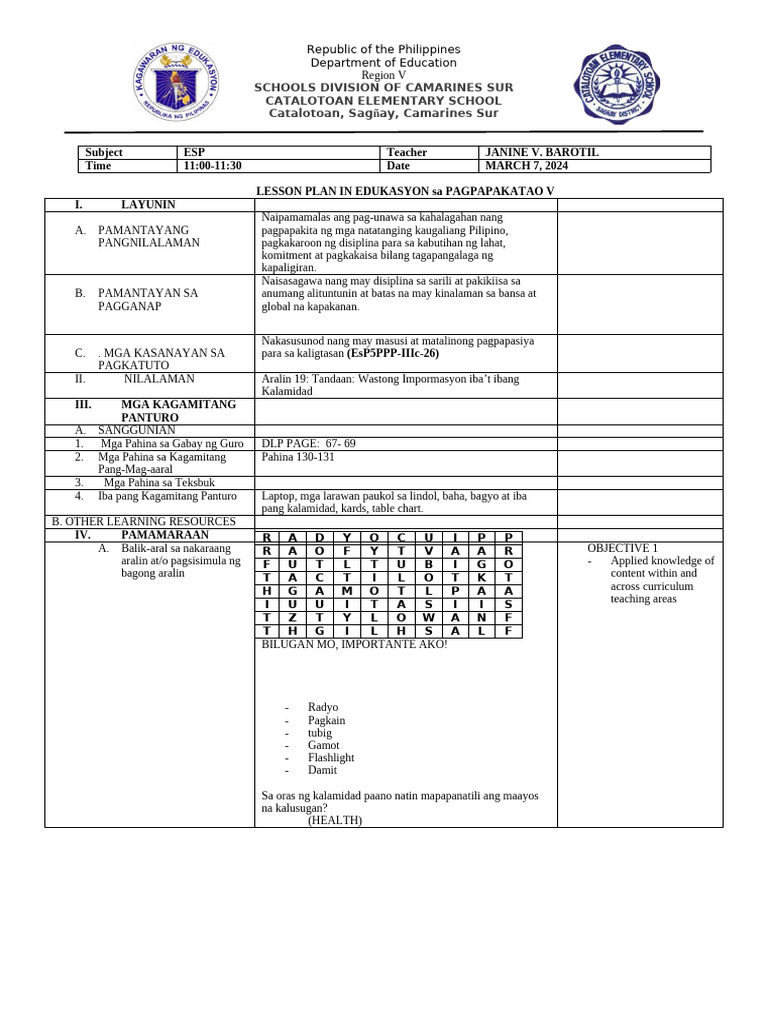 Esp 5 | PDF