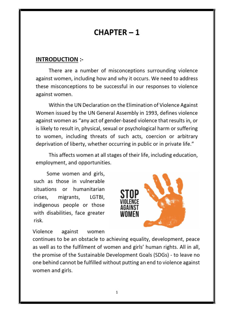 Violance Against Women in India | PDF | Violence | Violence Against Women