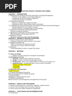 Capstone Project Format Guide | PDF