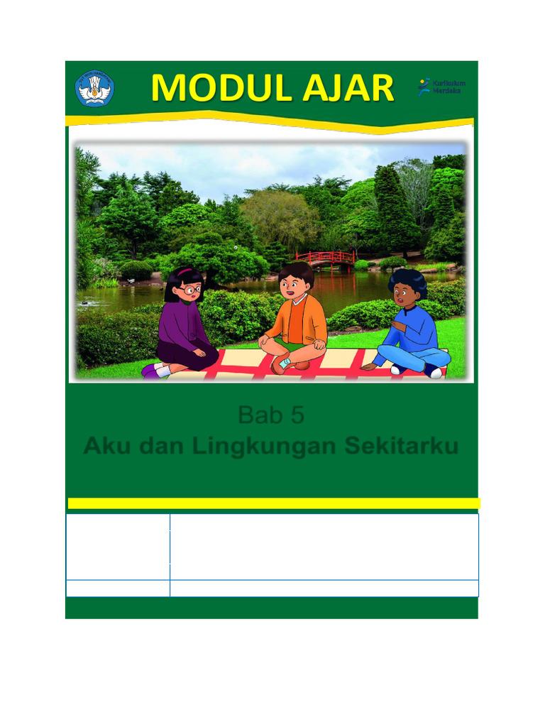 MA Bab 5 Aku Dan Lingkungan Sekitarku | PDF