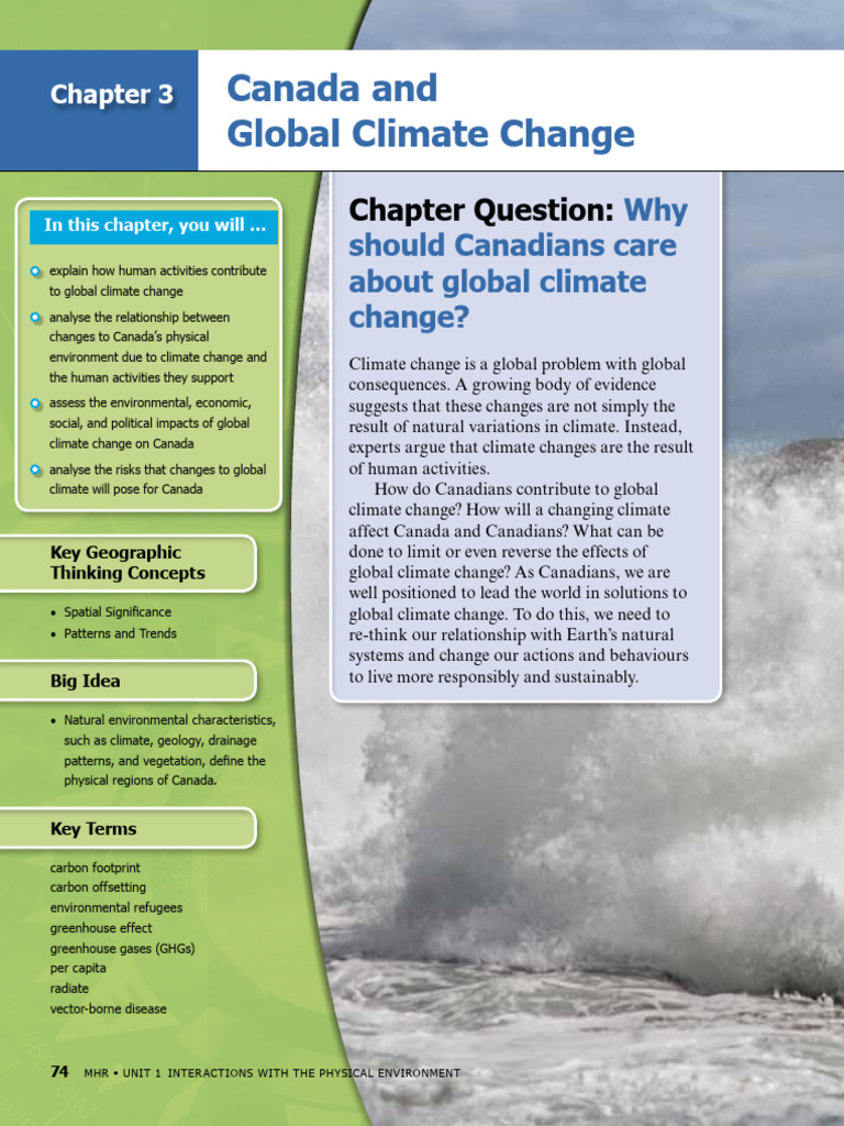 Chapter 3 | PDF | Climate Change | Greenhouse Effect