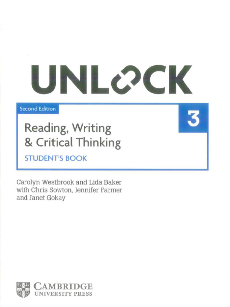 ACF2BCAE - Unlock 3 Reading and Writing | PDF