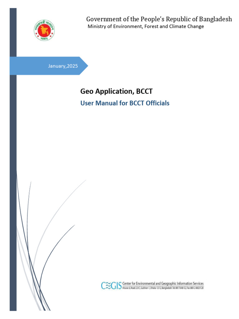 User Manual BCCT Official | PDF | Menu (Computing) | Login