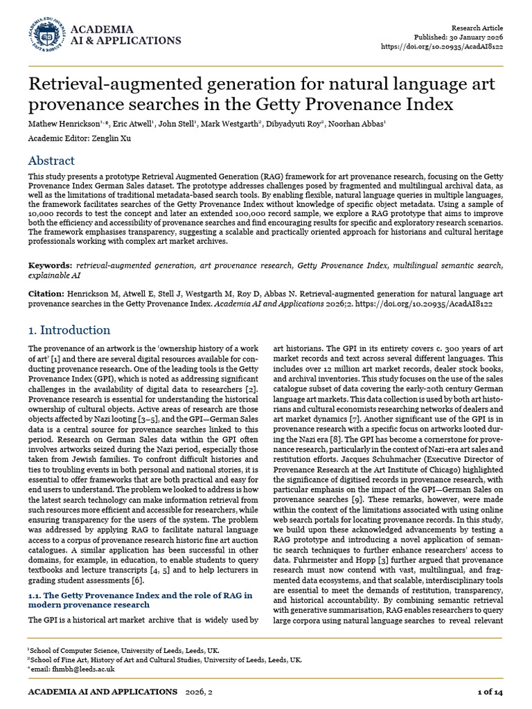 Retrieval Augmented Generation For Natur | PDF | Information Retrieval ...