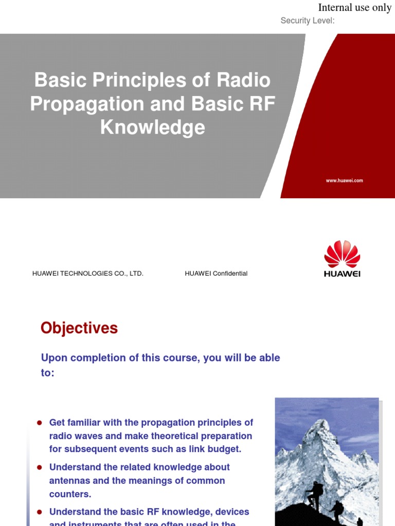 RF Propagation Principles and Antennas | PDF | Radio Propagation ...