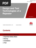 Design and Test Technologies of A Repeater