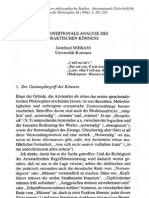 Seebaß, Gottfried (1994) - Die konditionale Analyse des praktischen Könnens
