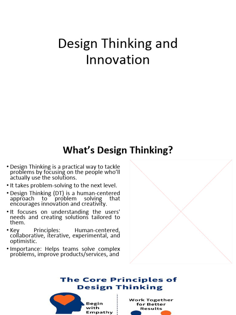 Design Thinking and Innovation | PDF | Usability | Standardization