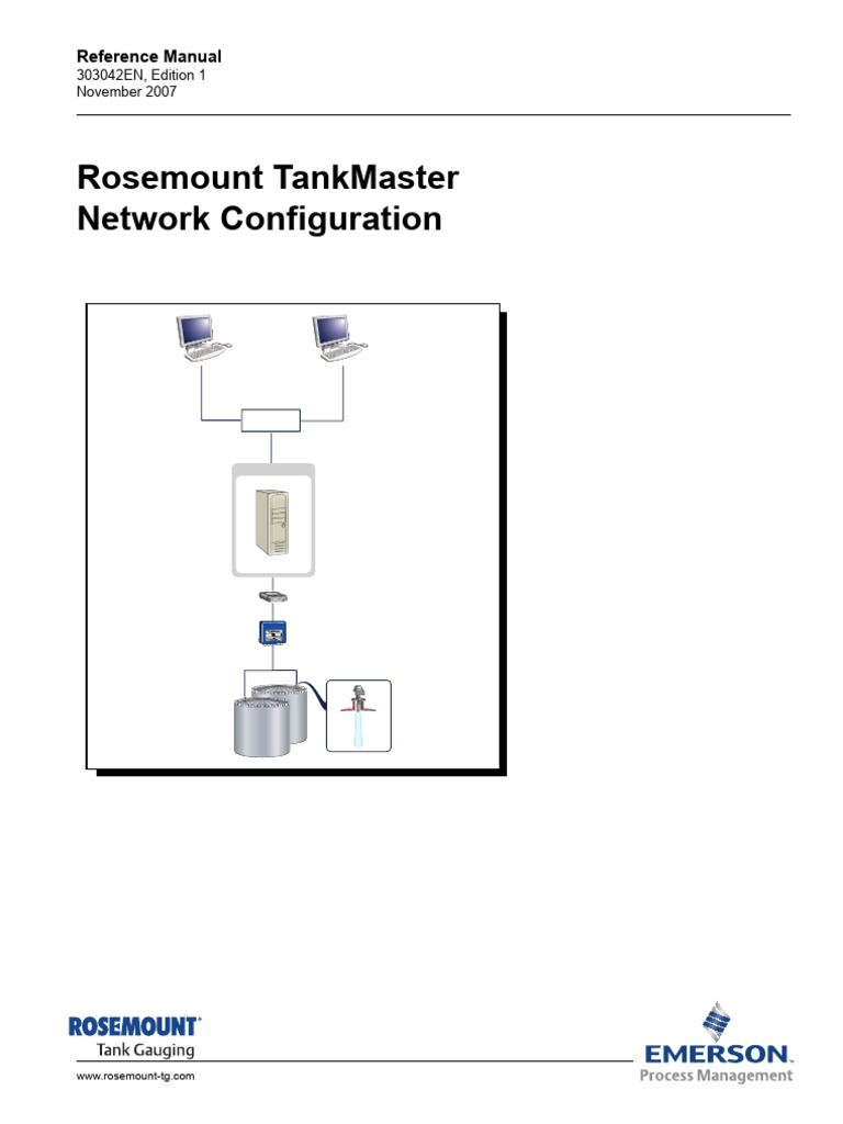 Manual Tankmaster Network Configuration Rosemount en 80852 | PDF ...