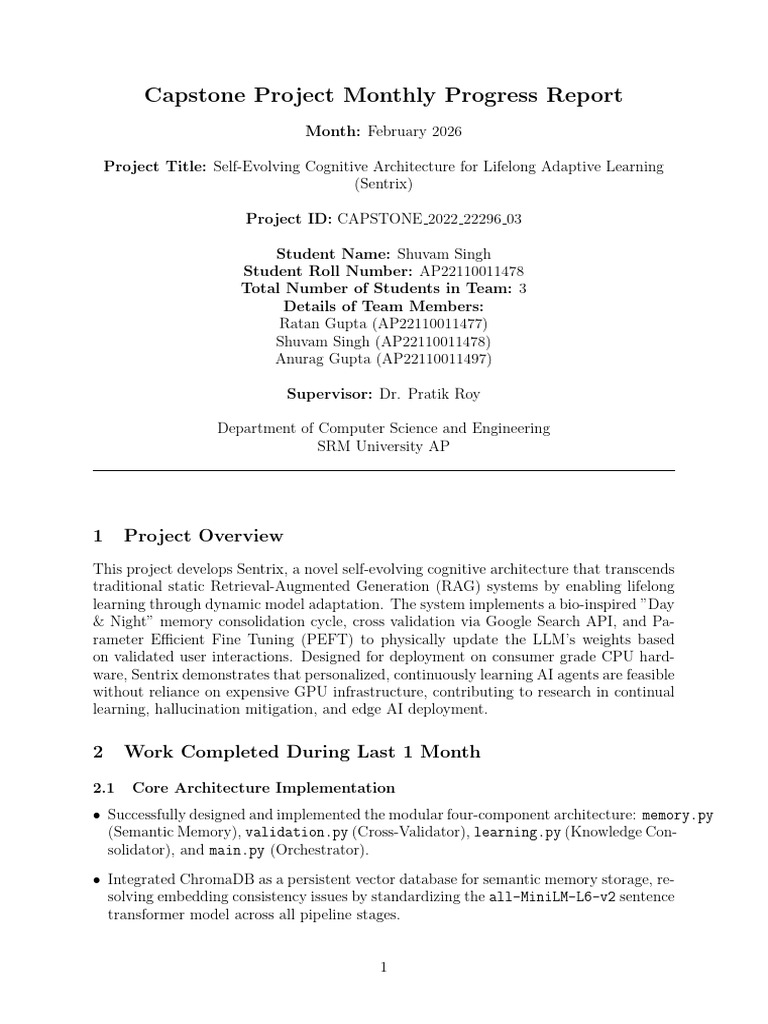 Capstone Progress Report | PDF | Central Processing Unit | Artificial ...