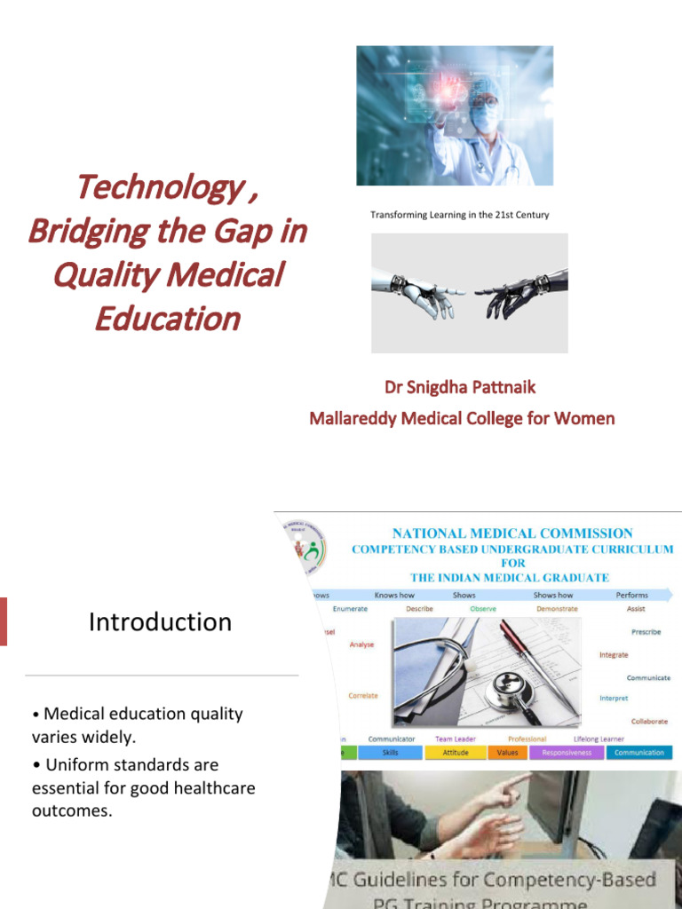 Technology in Medical Educationx | PDF | Simulation | Artificial ...