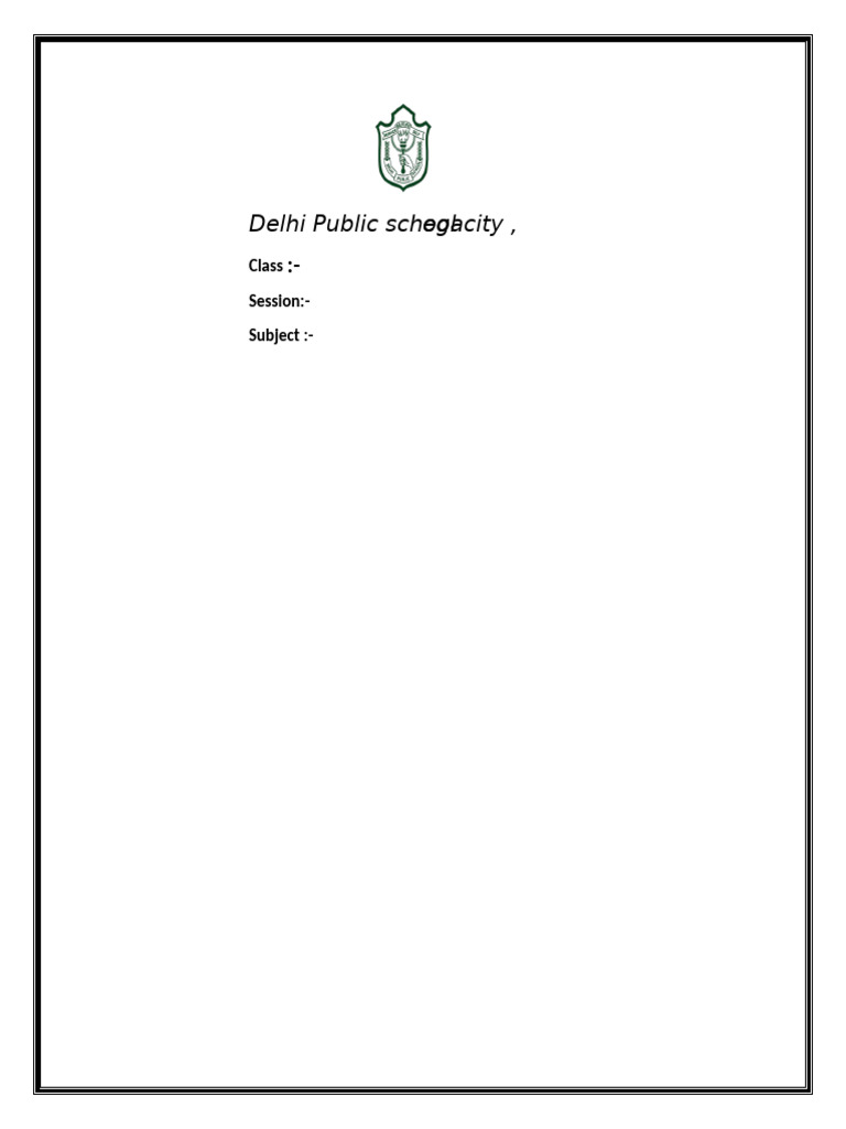 Worksheet Format | PDF