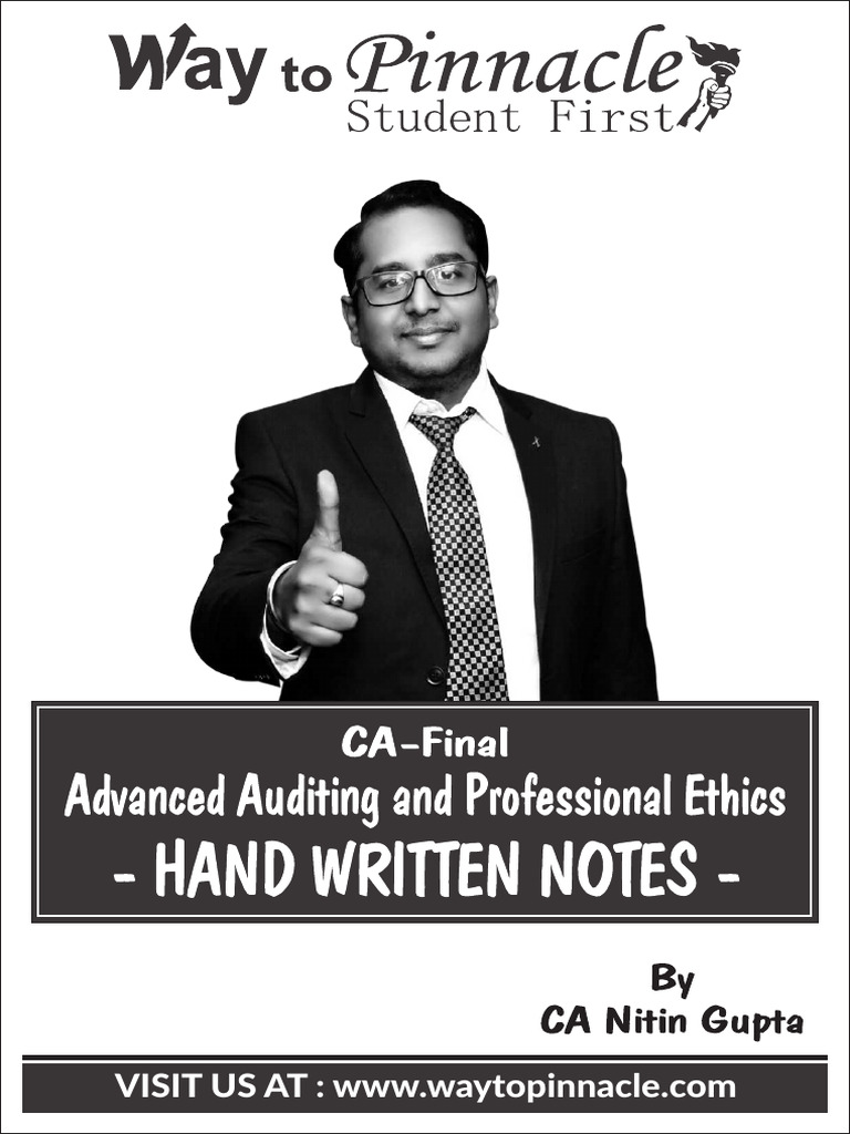 Standard On Auditing - Nitin Gupta Sir | PDF