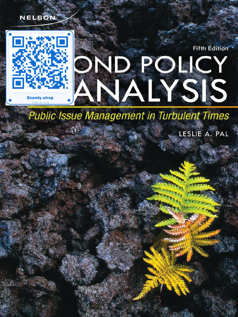 Complete Beyond Policy Analysis Public Issue Management 5th Edition ...