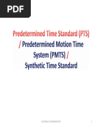 Chapter 14 Predetermined Motion Time Systems | PDF