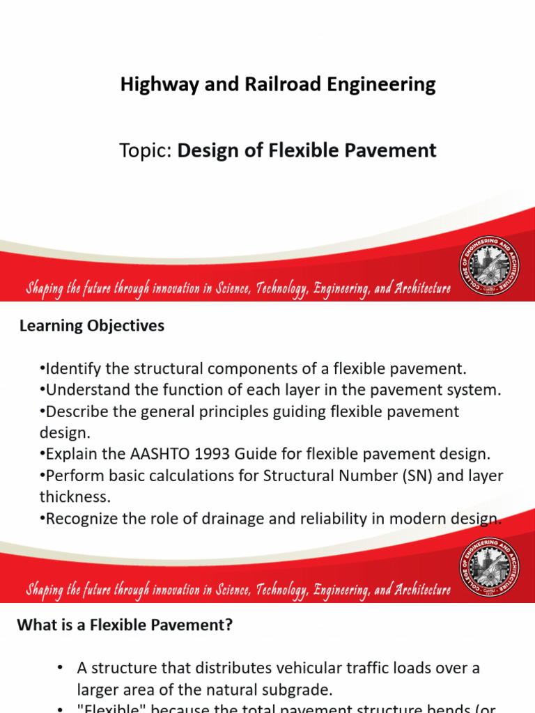 HRE 2025 Chapter 19 Design of Flexible Pavement | PDF | Road Surface ...