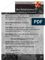 Symposion: Diktatur Des Relativismus?