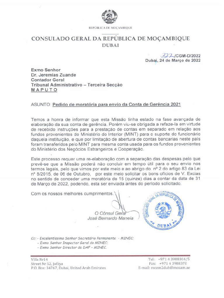 Moratorio Info | PDF