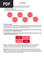 Creating a 4Ws Problem Canvas Template | PDF | Usability | Waste