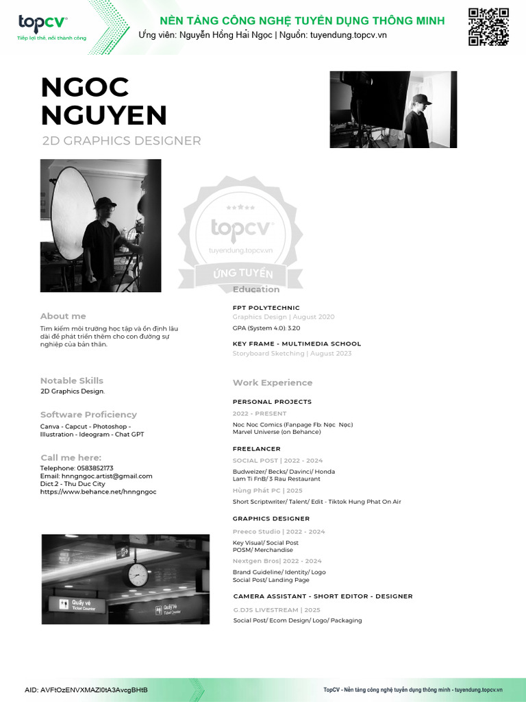 Ngoc Nguyen: 2D Graphics Designer | PDF | Design | Graphic Design
