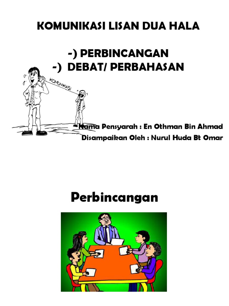 Komunikasi Lisan Dua Hala Pdf