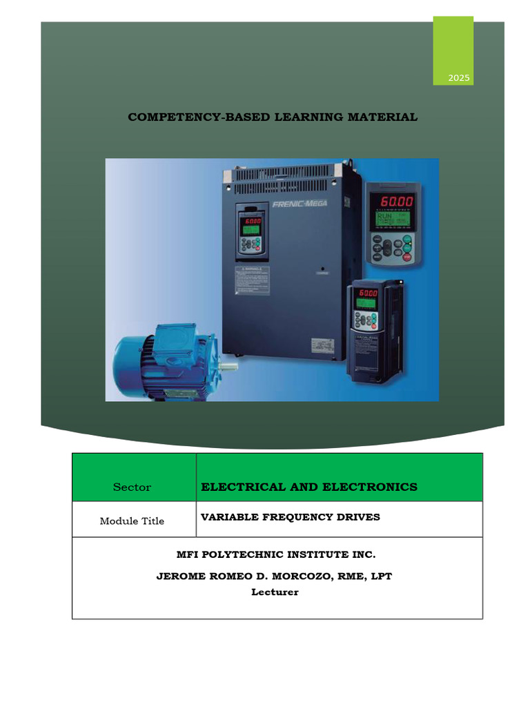 Module Variable Frequency Drives | PDF | Power Inverter | Rectifier
