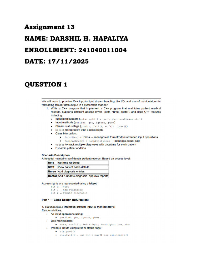 Assignment 13 0OPS | PDF