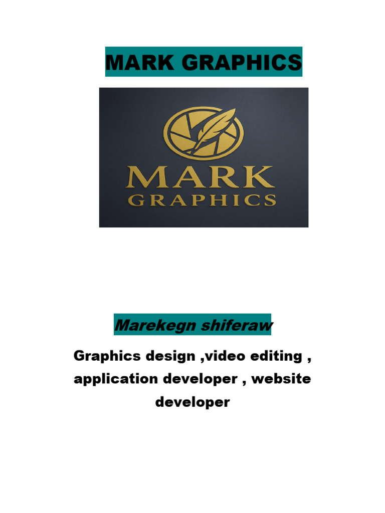 Mark Graphics Portfolio | PDF
