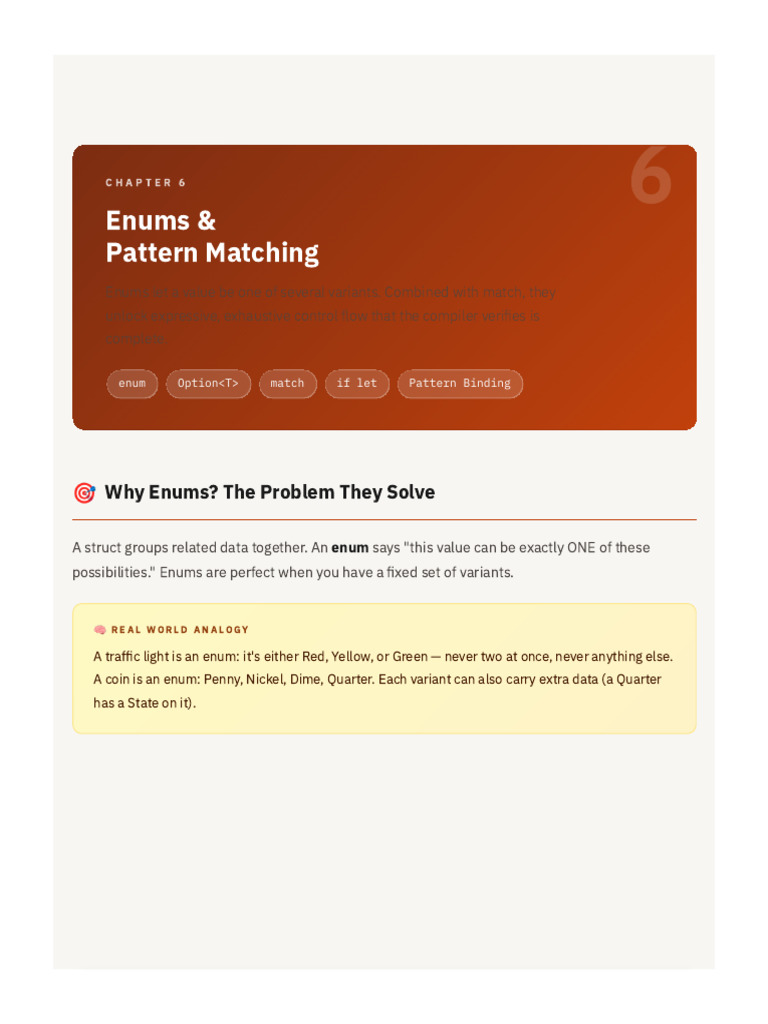 Rust Ch6 Ch17.HTML | PDF | Object Oriented Programming | Method ...