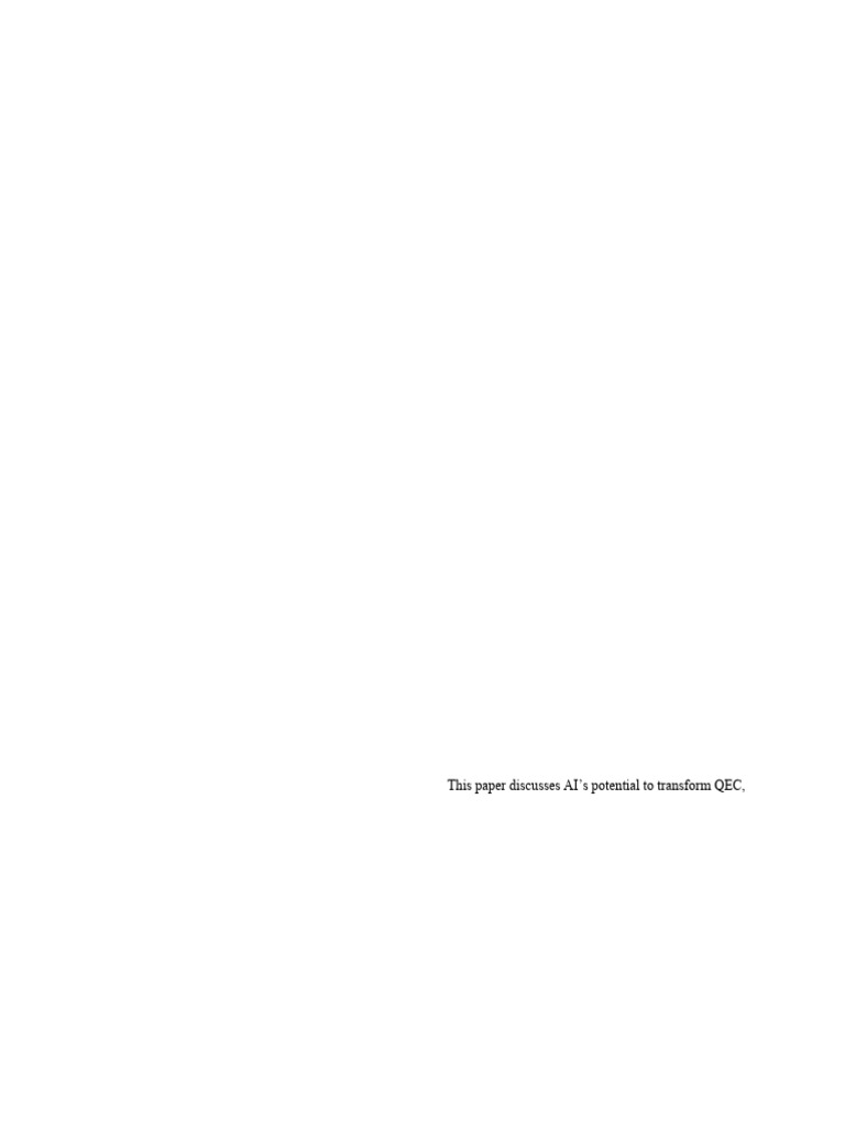 AI For Quantum Computing | PDF | Quantum Computing | Artificial ...