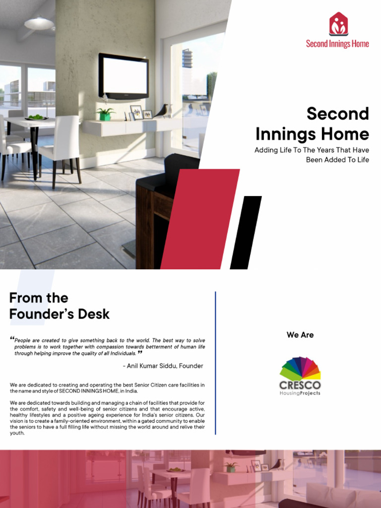 Second Innings Home Brochure | PDF