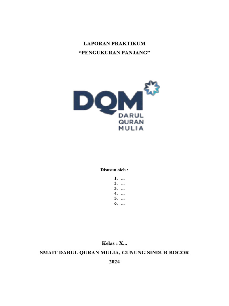 2025 Laplak - Pengukuran - Panjang - DQM | PDF