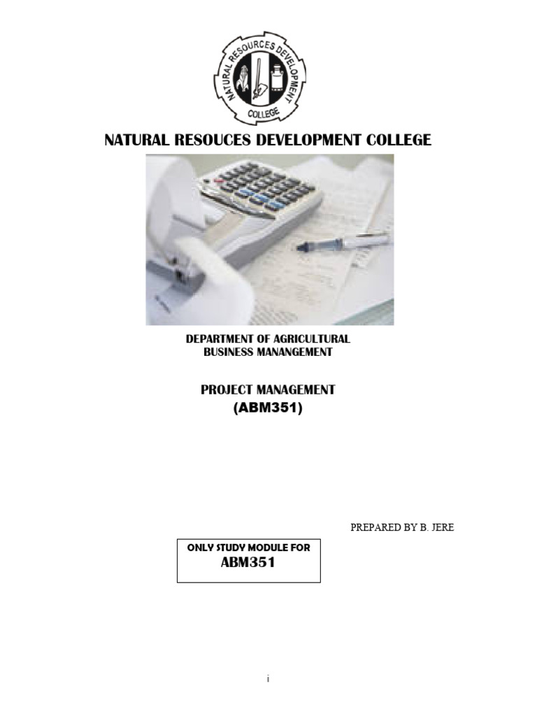 Project Magement Module | PDF | Feasibility Study | Evaluation