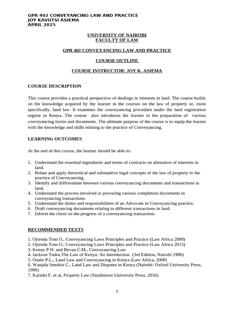 Full Notes Conveyancing April 2025 | PDF | Mortgage Law | Conveyancing