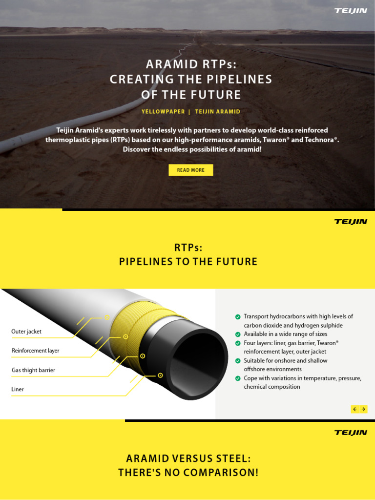 Teijin Aramid For RTP Applications | PDF | Corrosion | Sulfide