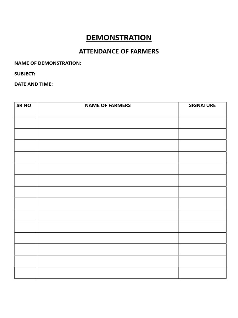 Demonstration | PDF