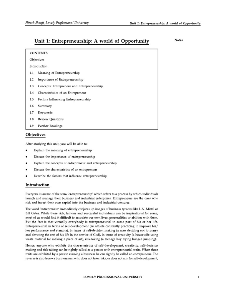Module 1 Part 1 | PDF